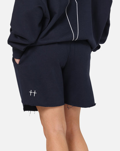 Saint Morta Athltc Sweat Shorts Dark Royal