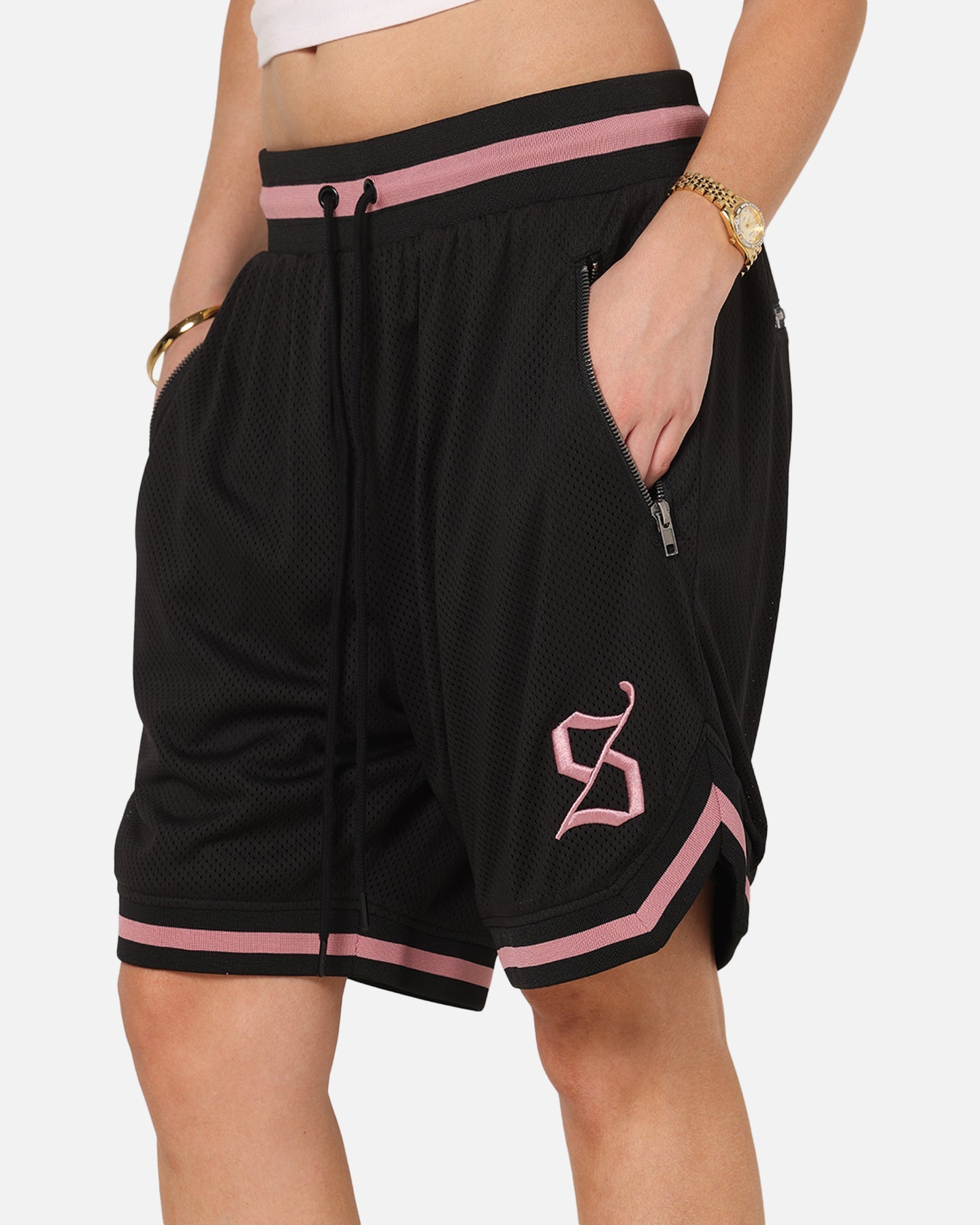Saint Morta Envogue Allstar Basketball Shorts Black/Pink