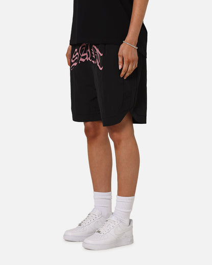 Saint Morta Lucius Shorts Black/Pink