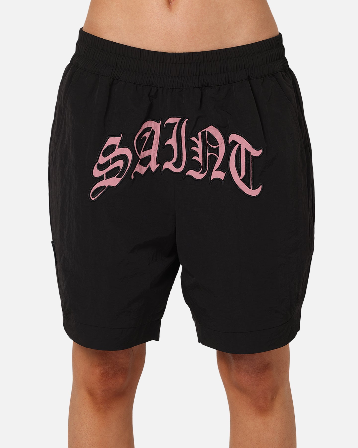 Saint Morta Lucius Shorts Black/Pink