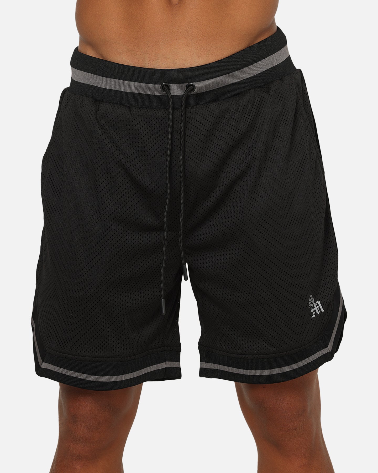 Saint Morta Athletc Taped Basketball Shorts Black