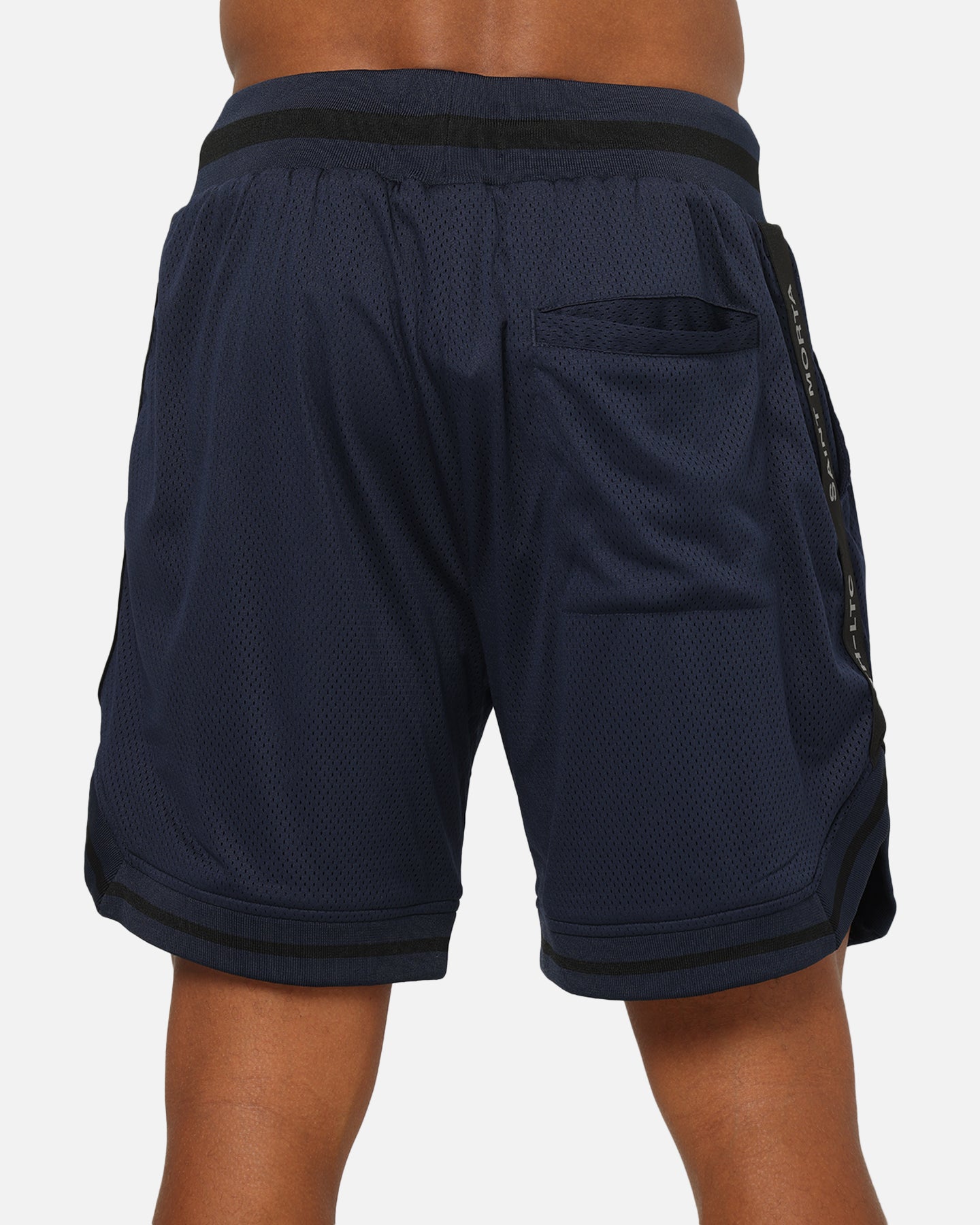 Saint Morta Athletc Taped Basketball Shorts Dark Royal