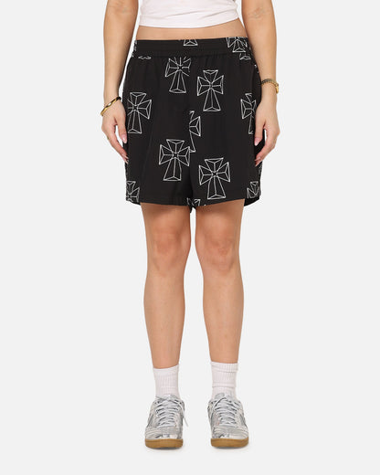 Saint Morta Holy Tide Beach Shorts Black