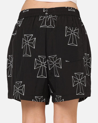 Saint Morta Holy Tide Beach Shorts Black