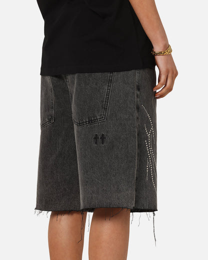 Saint Morta Sanctified Jorts Aged Grey