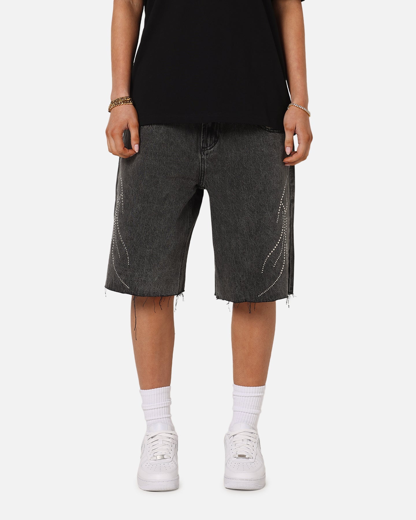 Saint Morta Sanctified Jorts Aged Grey