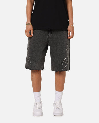 Saint Morta Sanctified Jorts Aged Grey