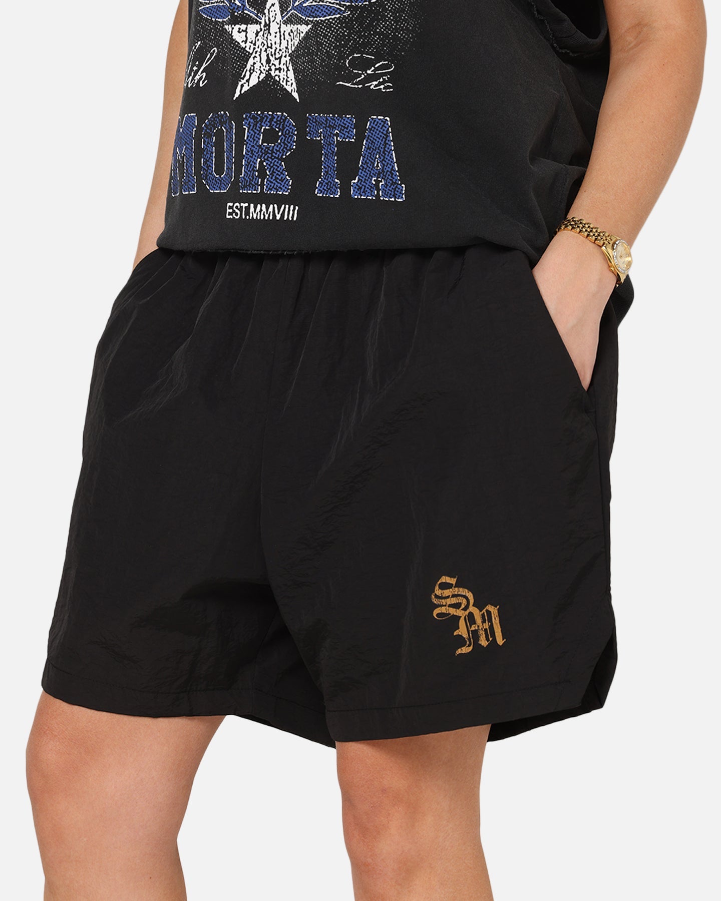 Saint Morta Monarch Beach Shorts Black
