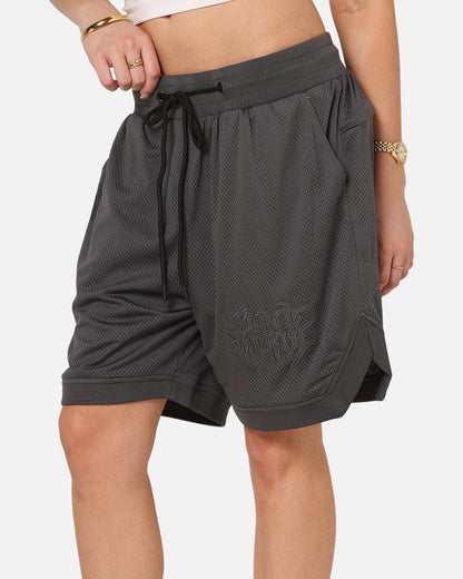 Saint Morta Crested Wing Basketball Shorts Grey