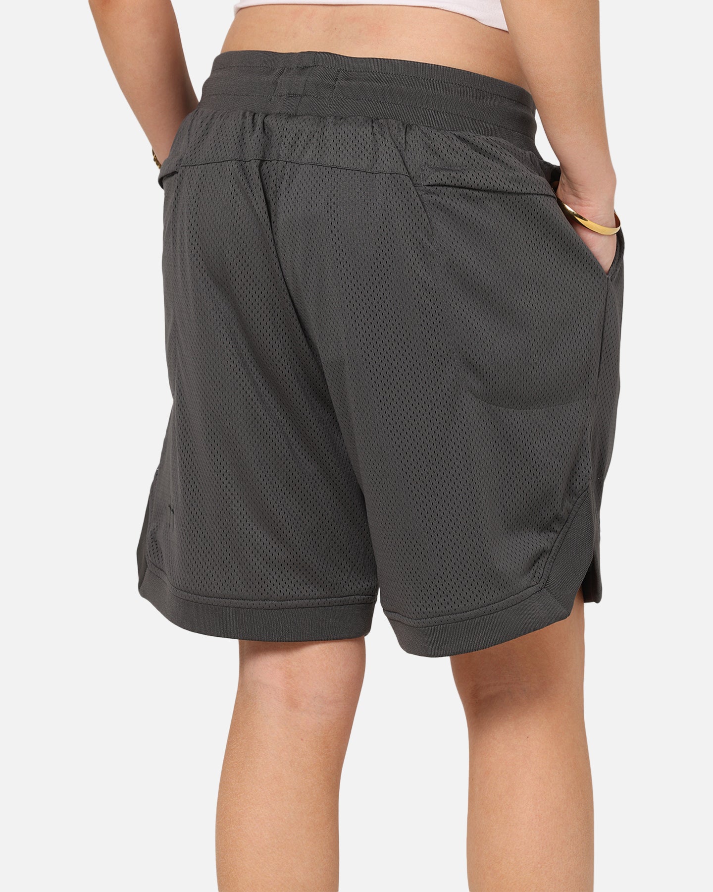 Saint Morta Crested Wing Basketball Shorts Grey