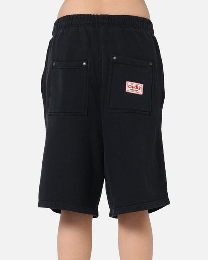 Carre Rivet Baggy Sweat Shorts Charcoal
