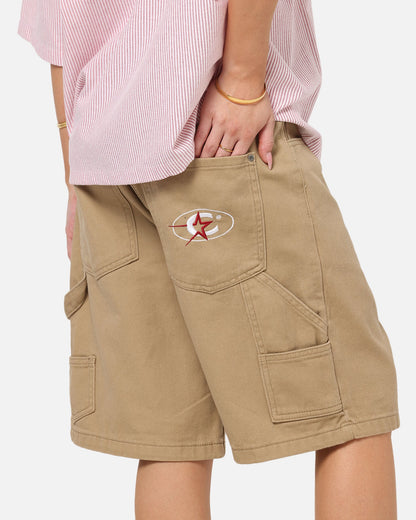 Carre Carpenter Jorts Stone