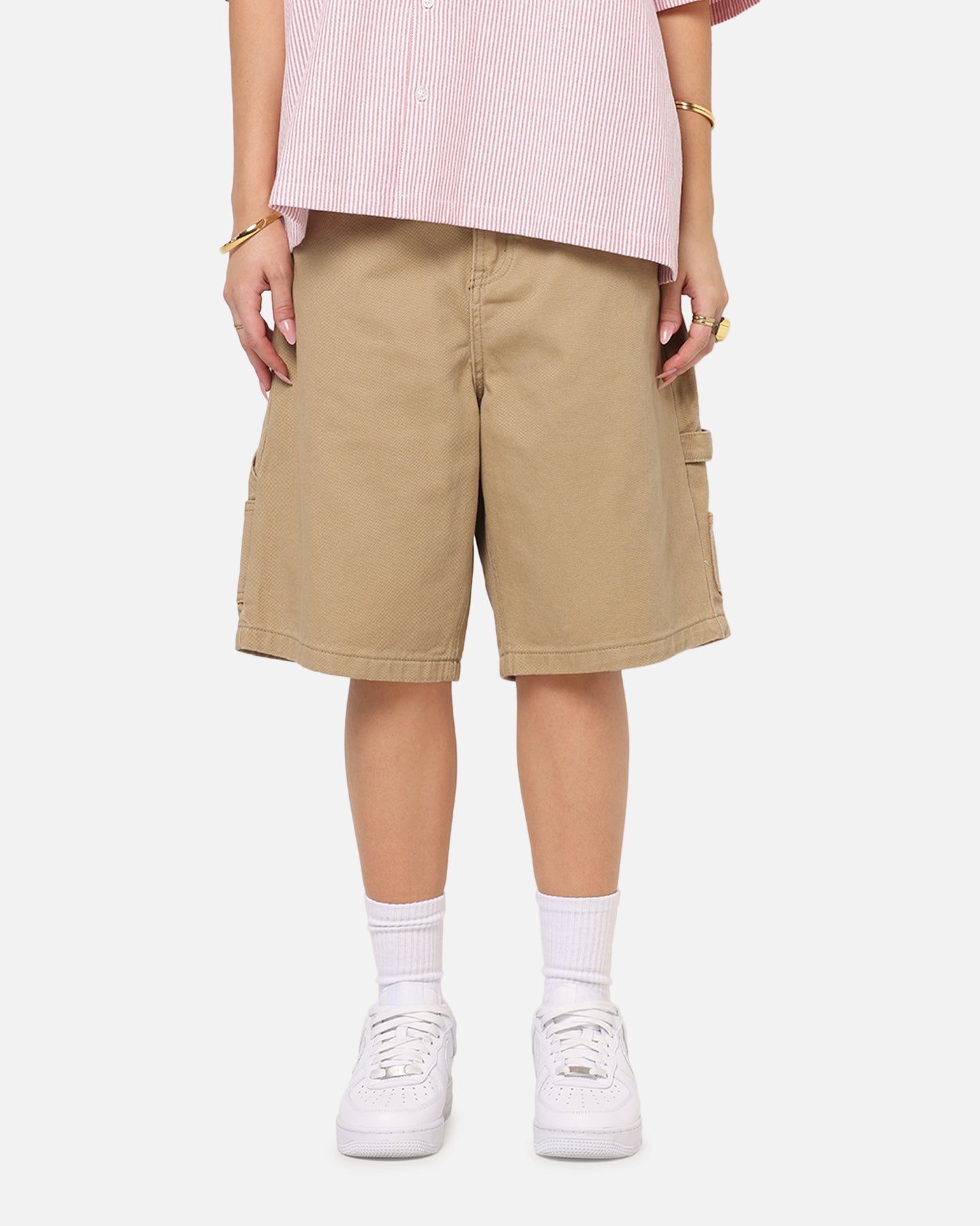 Carre Carpenter Jorts Stone