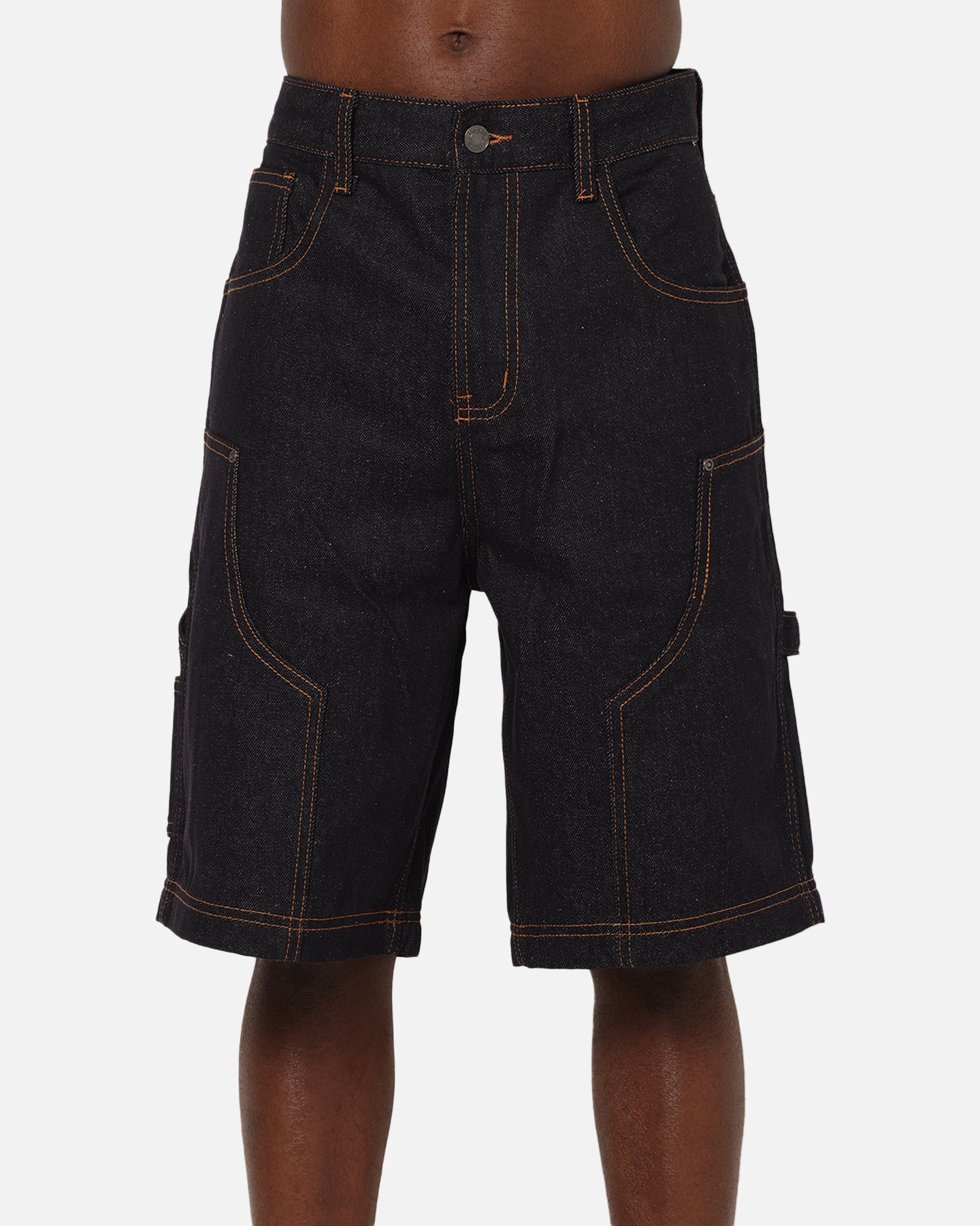 Carre Work Jorts Dark Washed Indigo