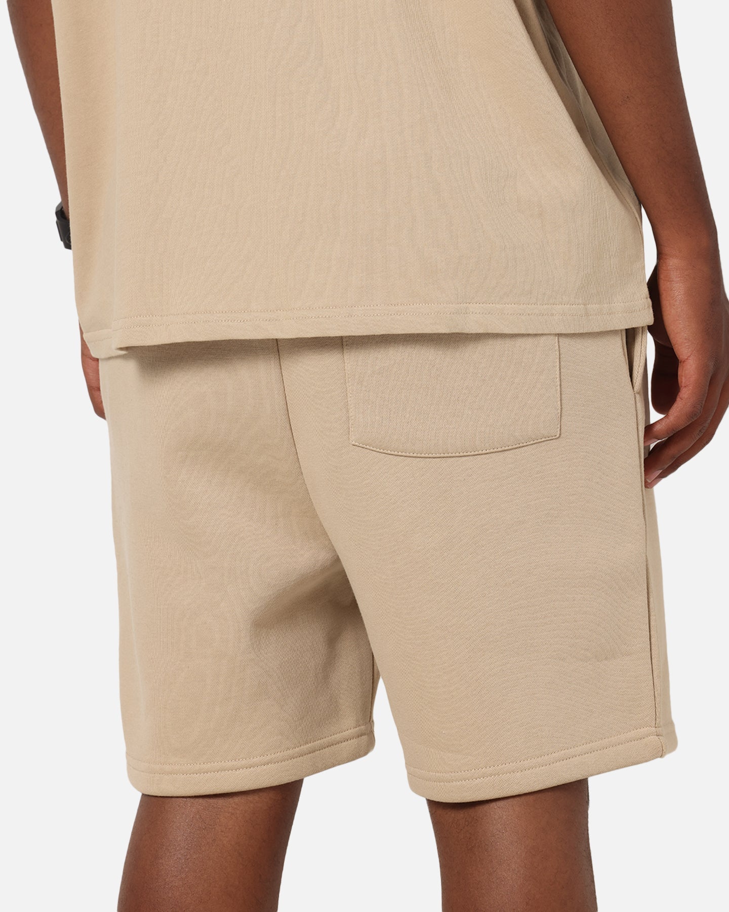 Carre Premium Essentials Sweat Shorts Light Brown