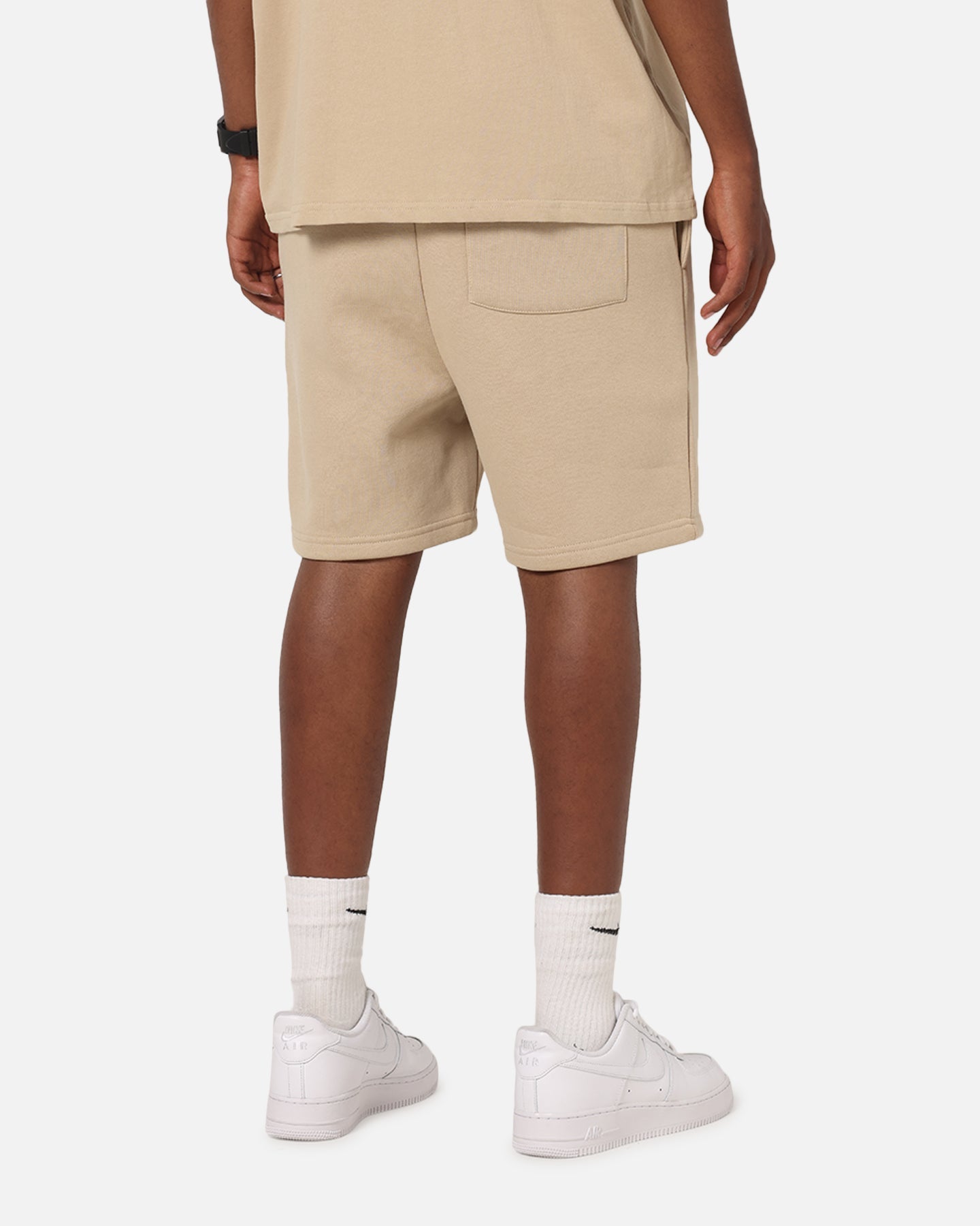 Carre Premium Essentials Sweat Shorts Light Brown
