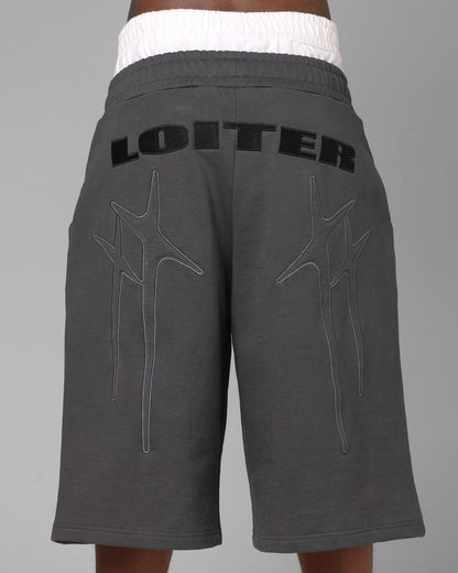 Loiter World Cup Shorts Charcoal
