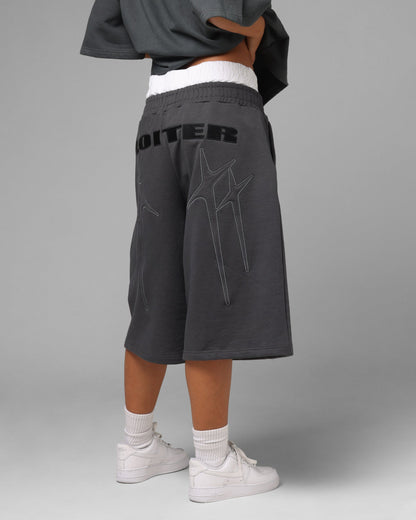 Loiter World Cup Shorts Charcoal