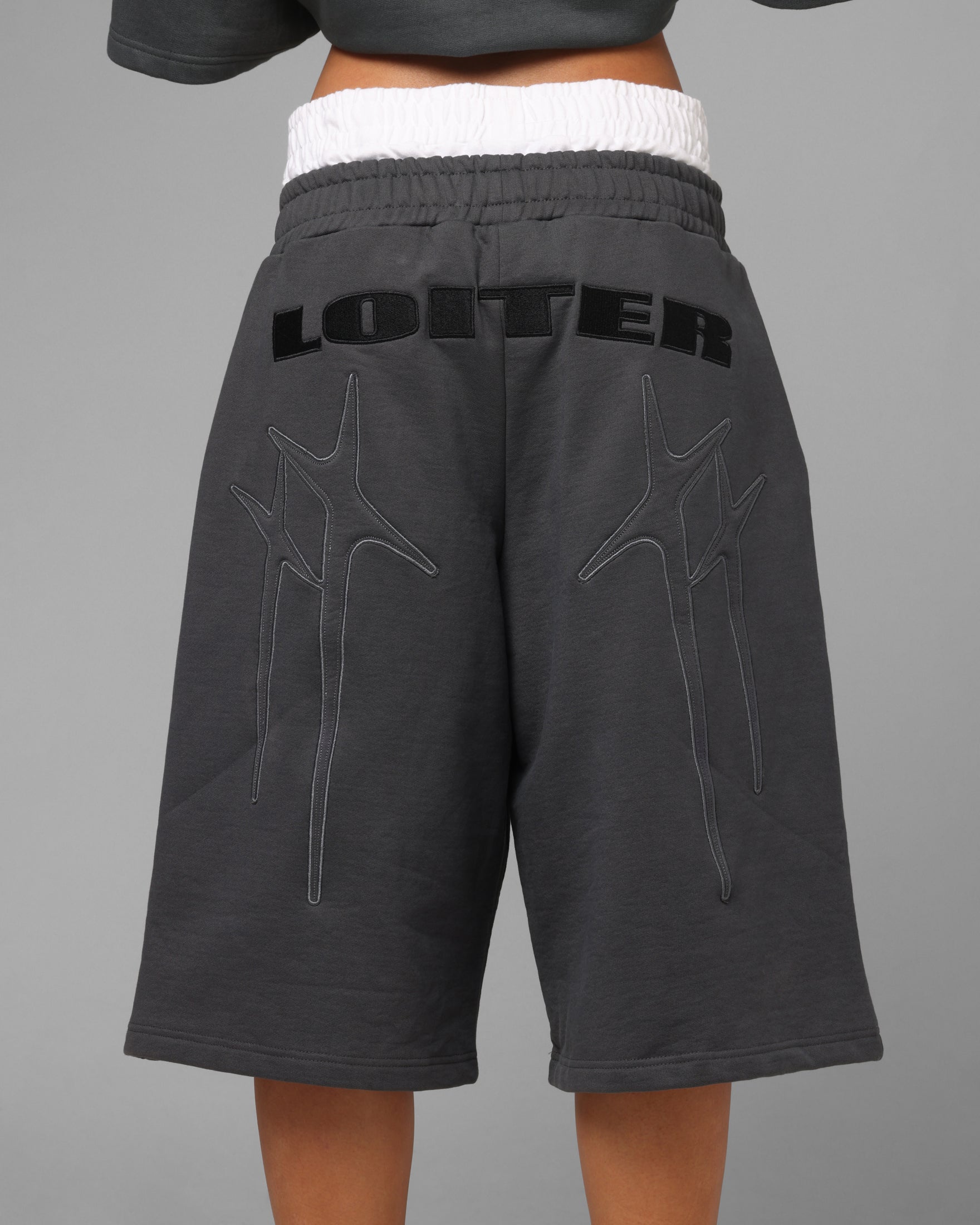 Loiter World Cup Shorts Charcoal