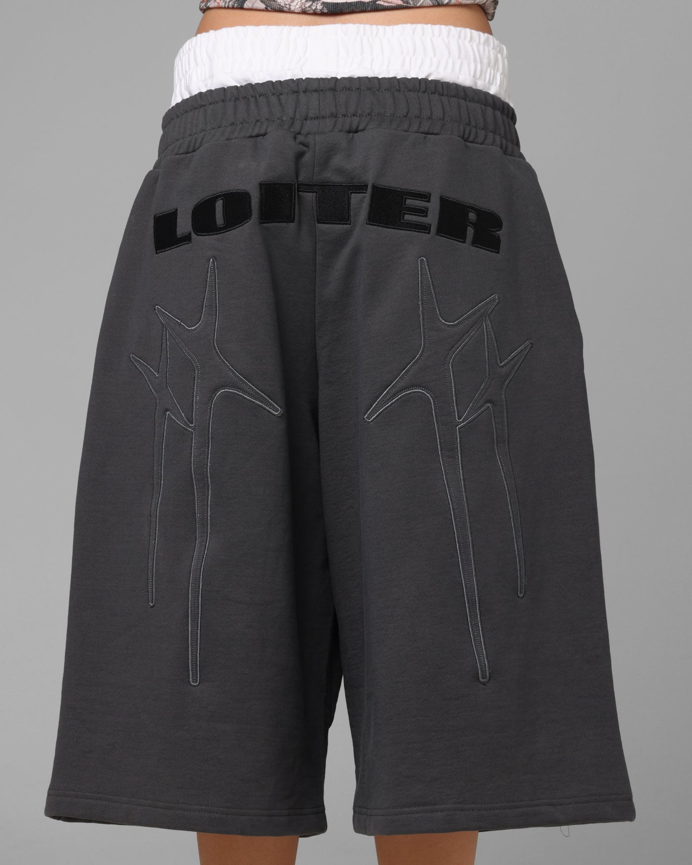 Loiter World Cup Shorts Charcoal