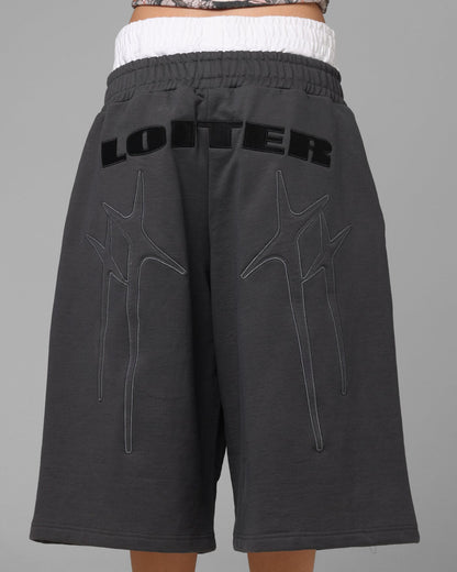 Loiter World Cup Shorts Charcoal