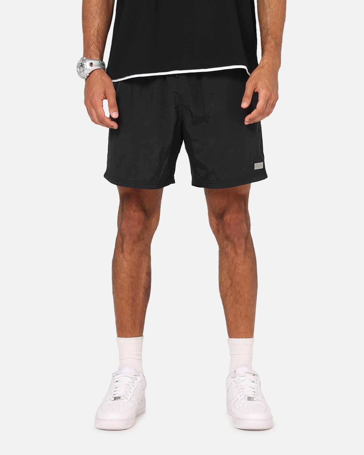 Carre Classic Nylon Shorts Black