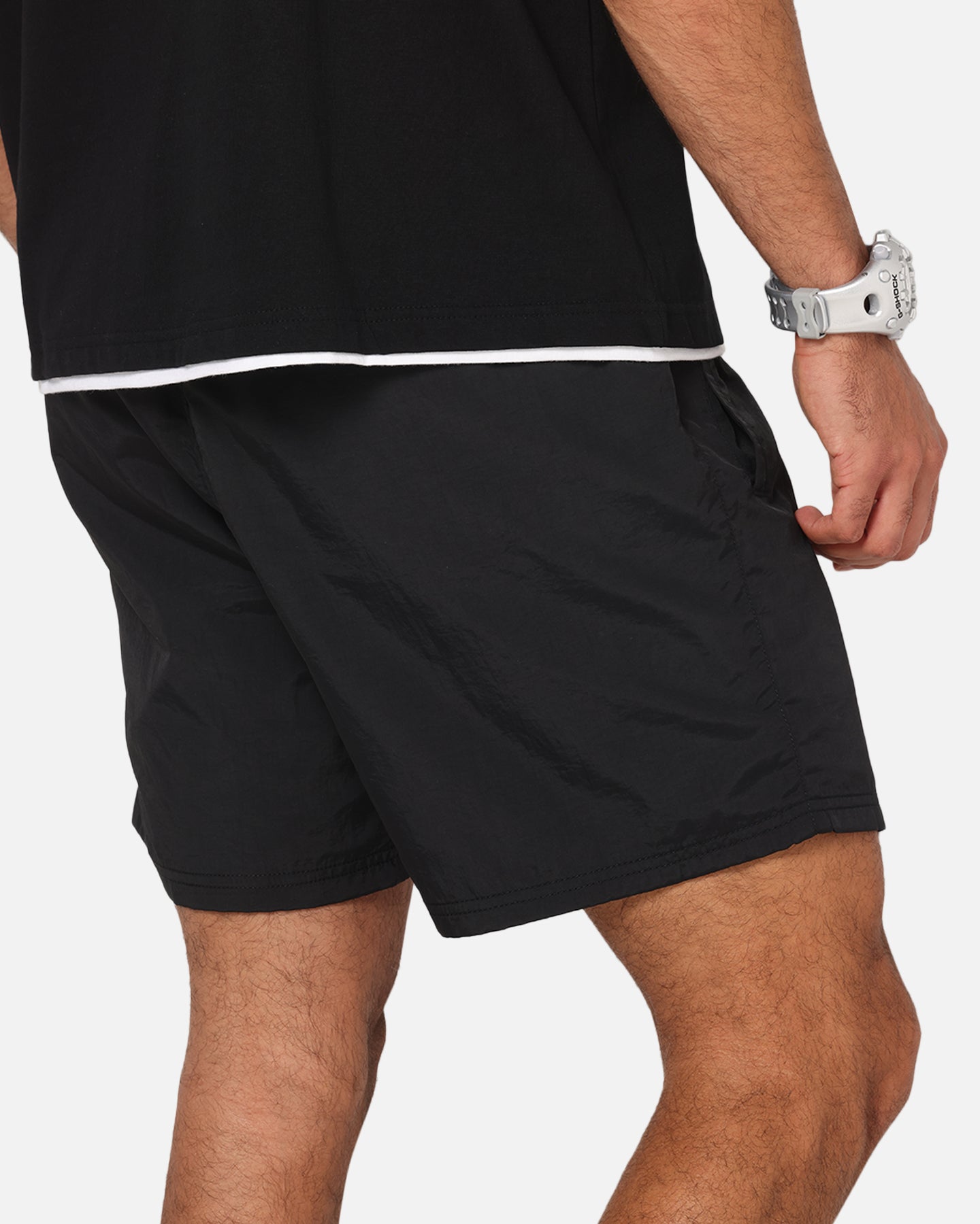 Carre Classic Nylon Shorts Black