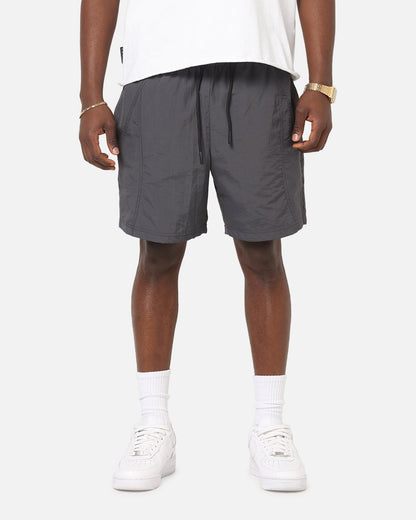 Carre Panelled Nylon Shorts Black