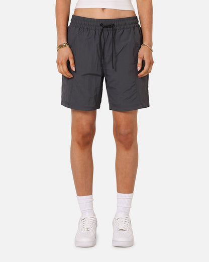 Carre Panelled Nylon Shorts Black