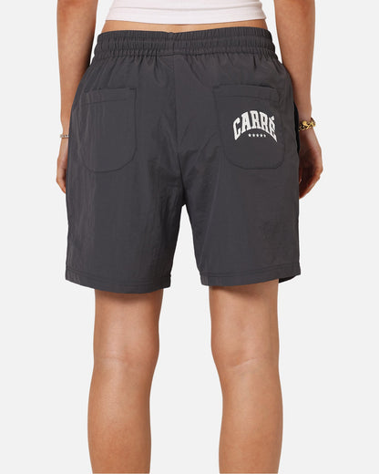Carre Panelled Nylon Shorts Black