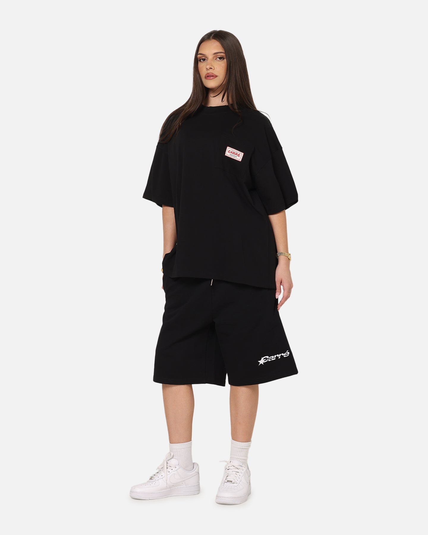 Carre Trainer Shorts Black