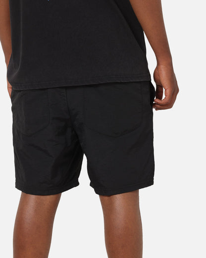 Carre Piped Nylon Shorts Black