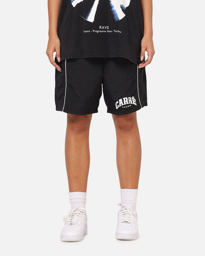 Carre Piped Nylon Shorts Black