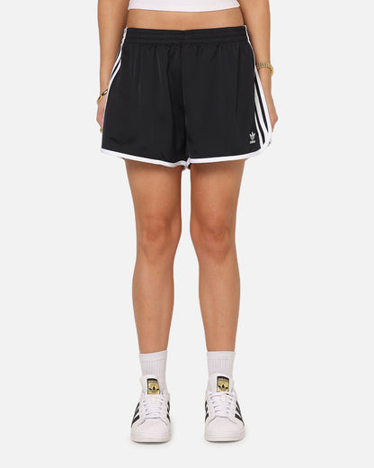 Adidas Women's Adicolor 3-Stripes Sprinter Shorts Black