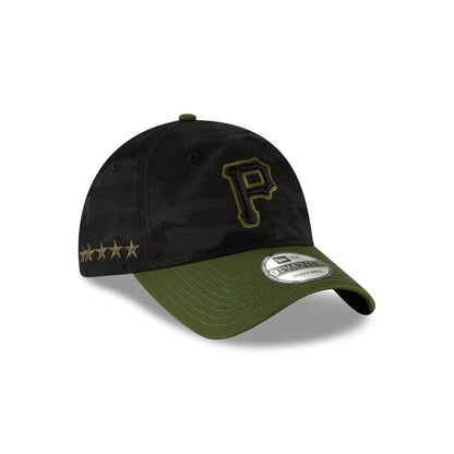 Pittsburgh Pirates Core Classic Replica Black Camo 9TWENTY Adjustable Hat