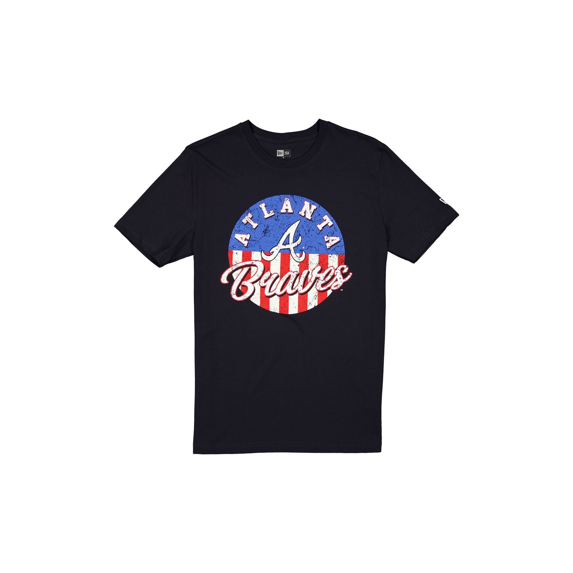 Atlanta Braves Independence Day 2025 Navy T-Shirt