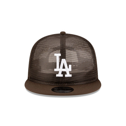 Los Angeles Dodgers Chocolate Mesh 9FIFTY Snapback Hat