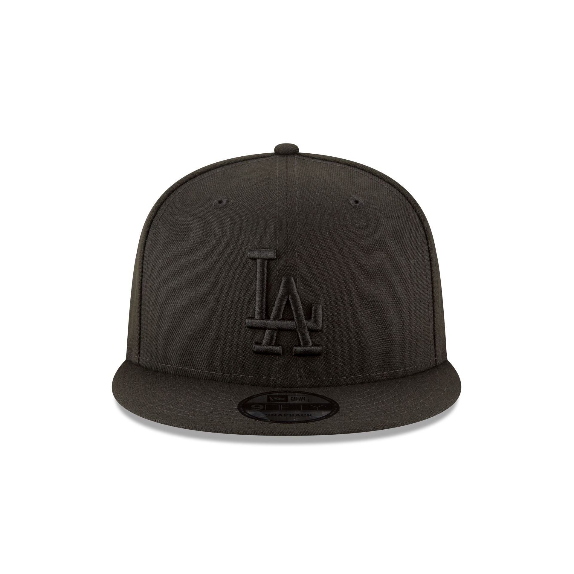 Los Angeles Dodgers World Series Champions Black on Black 9FIFTY Snapback Hat