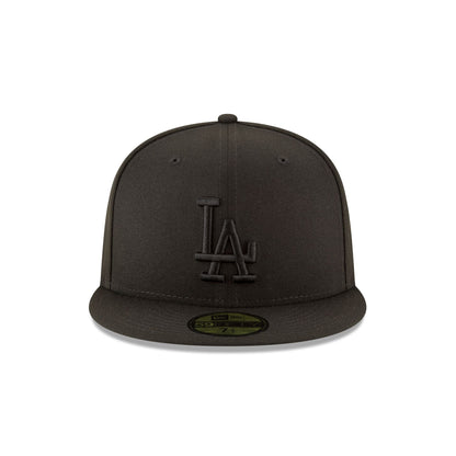 Los Angeles Dodgers World Series Champions Black on Black 59FIFTY Fitted Hat