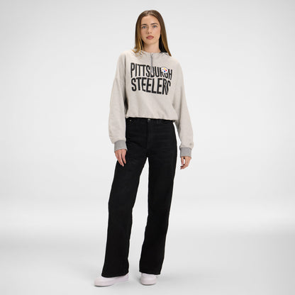 Chicago White Sox Sport Night Heather Gray Women's Hoodie