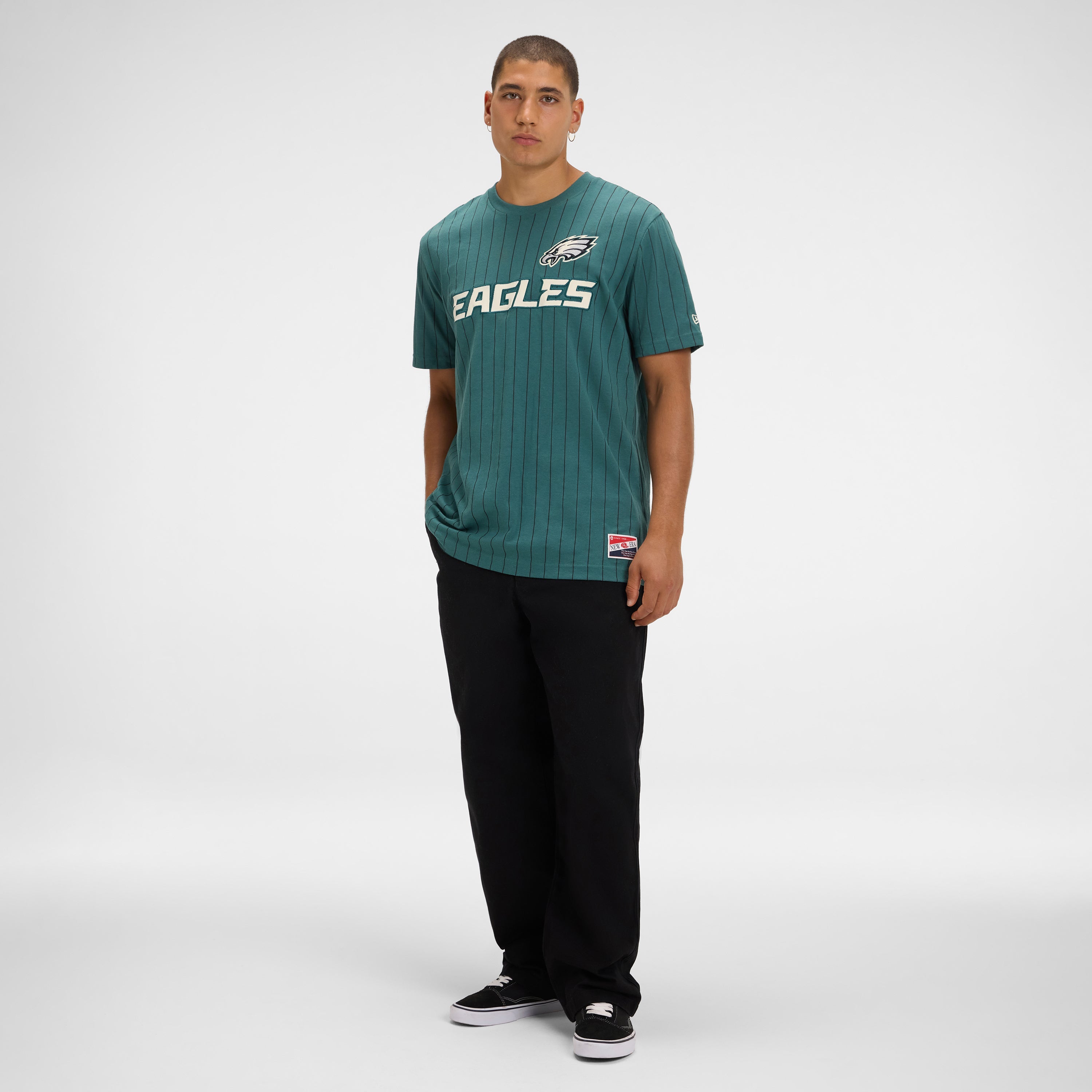 Los Angeles Dodgers Throwback Retro Pinstripe T-Shirt