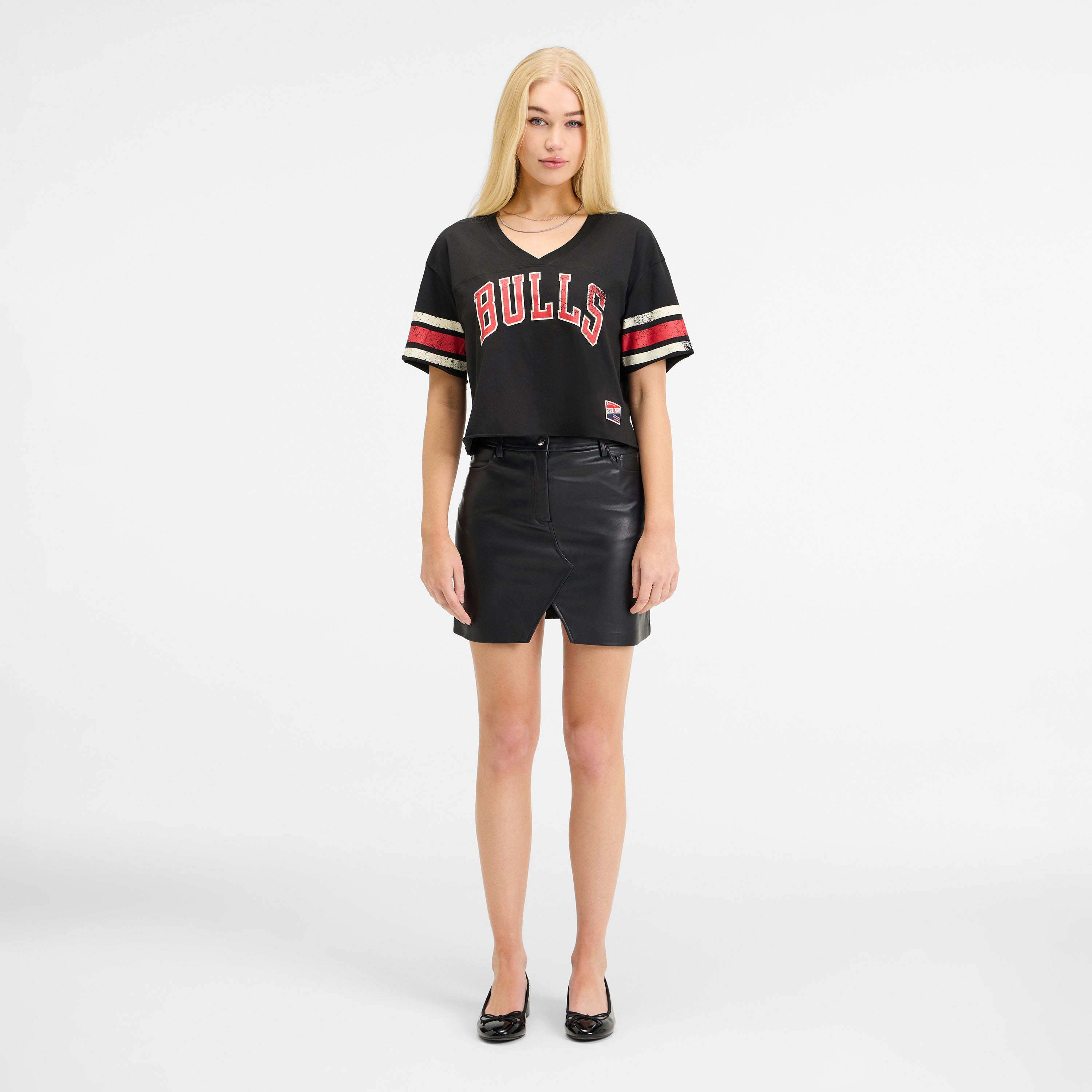 Chicago White Sox Throwback Cropped Women's T-Shirt