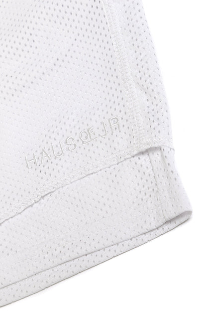 Haus of JR Beaumont Mesh Short White