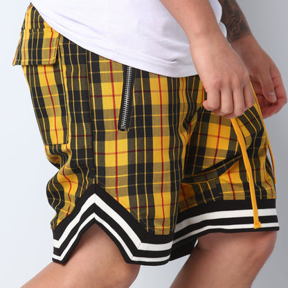 Civil Regime Clothing Mulholland Shorts Black/Yellow