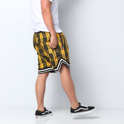 Civil Regime Clothing Mulholland Shorts Black/Yellow