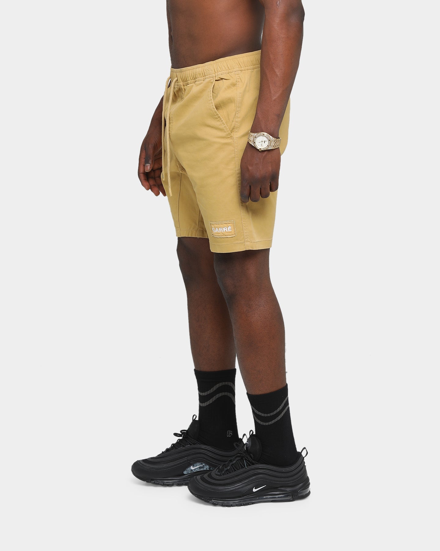 Carré Men's Response Shorts Stone