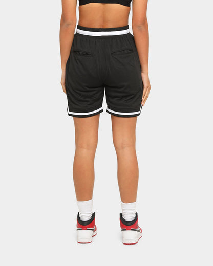 Saint Morta Men's Icon Mesh Basketball Short Black/White