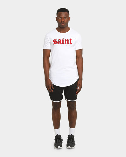 Saint Morta Era Mesh Basketball Short Black/White