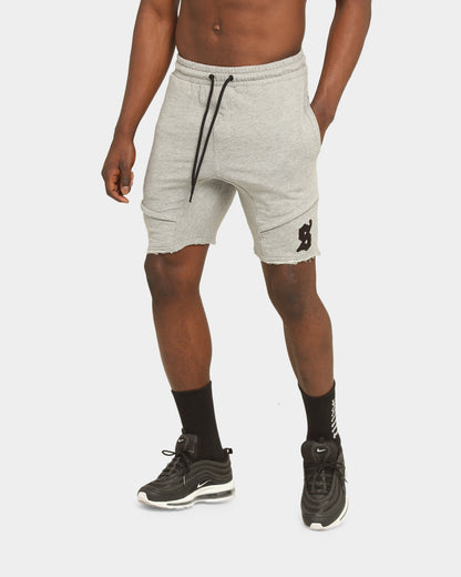 Saint Morta Icon X Track Shorts Grey