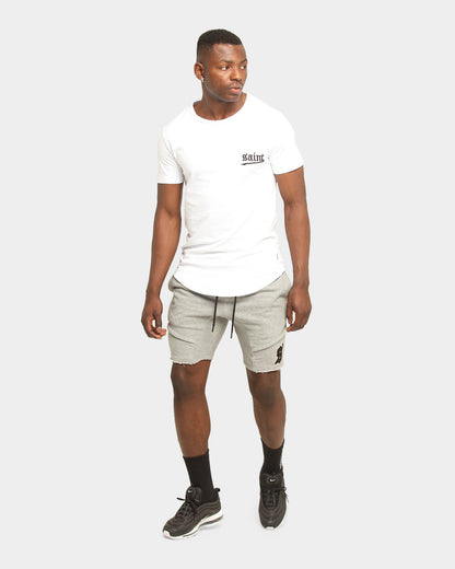 Saint Morta Icon X Track Shorts Grey